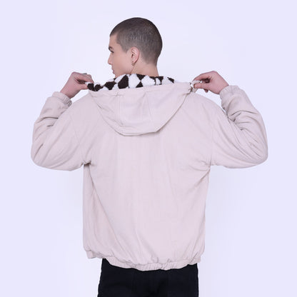 Reversible sherling Jacket