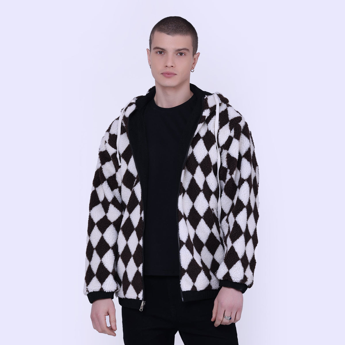 Reversible sherling Jacket