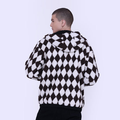 Reversible sherling Jacket