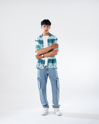 ABSTRACT PRINT SHIRT