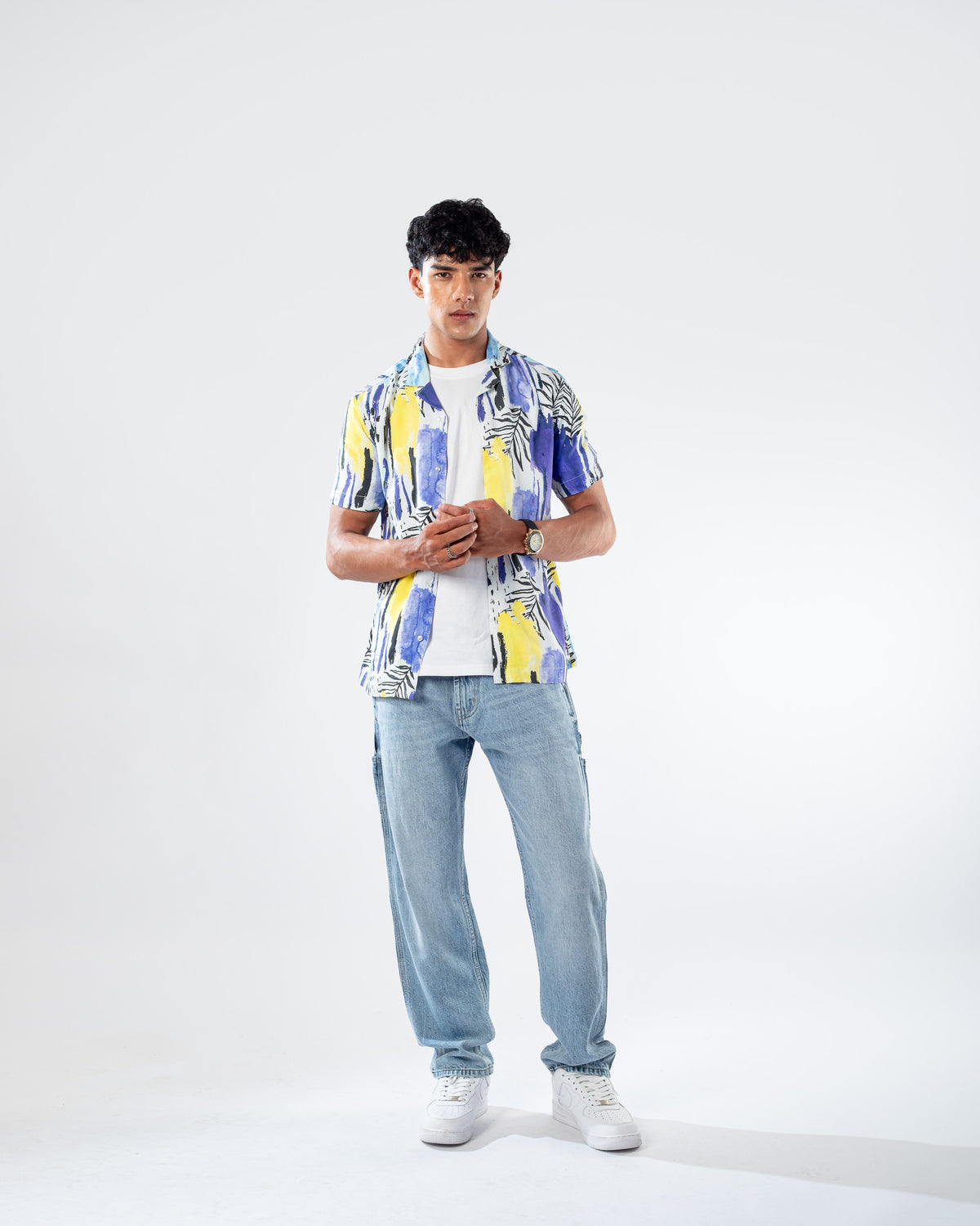 ABSTRACT PRINT SHIRT