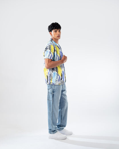 ABSTRACT PRINT SHIRT